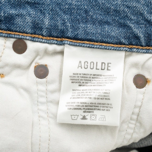 AGOLDE - Merrel Mid Rise Straight Jeans - Picture 13 of 15